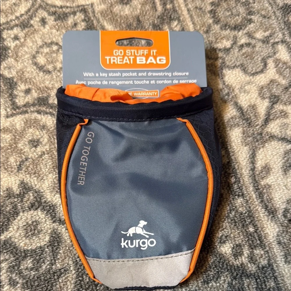 Kurgo Blue and Orange Pet Travel Set